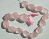 1 24mm Faceted Rose Quartz Nugget